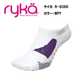 【マラソン限定！最大1000円OFFクーポン】ライカ R-SOX-6 WPY 足袋型ソックス ryka 靴下 ソックス サイズ フィットネス レディス レディース