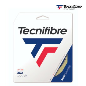 【15日0時〜24H限定★ショップP最大10倍】【ポスト投函対応】Tecnifibre　XR3 12M　テクニファイバー　エックスアール3　01GXR3　テニス　ストリング　ガット　単張り 17/1.25 16/1.30