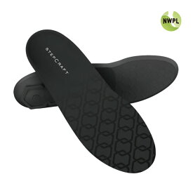 【24日18時〜30時間限定★ショップP最大10倍】Northwest Podiatric Laboratory　ステップクラフト ロー　ブラック　インソール　2025SS　StepCraft LOW テニスシューズ　テニス　バドミントン　ソフトテニス　シューズ