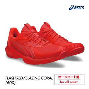 ASICS @\[VXs[hFF3@I[R[g@1041A438-600@2025FW@Y @ejX@V[Y@AVbNX@SOLUTION SPEED FF 3@FLASH RED/BLAZING CORAL