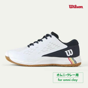 yő|Cg29{I124ԌzySALEzWilson@bVv G[X@IjR[g@WRS337110@2025SS@Y @ejX@V[Y@EC\@RUSH PRO ACE@White/Navy Blazer/Gum