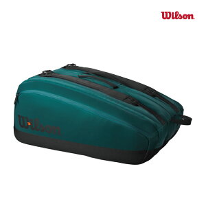 【30日23時59分まで店内最大P10倍】WILSON  ブレードスーパーツアー 15本収納 WR8031801001 グリーン バッグ ラケットバッグ ラケバ ウイルソン BLADE SUPER TOUR 15PK