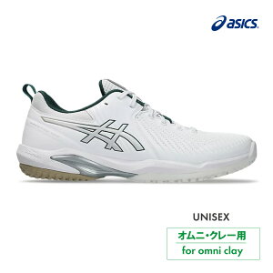 �y20��0���`24H���聚�V���b�vP�ő�10�{�zASICS�@�v���X�e�[�W�l�I �I���j�E�N���[�@1043A027-100�@White/Pure Silver�@2026SS�@���j�Z�b�N�X �@�e�j�X�@�V���[�Y�@�A�V�b�N�X�@PRESTIGE(TM)NEO OC