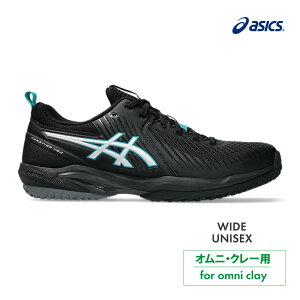 ASICS�@�v���X�e�[�W�l�I �I���j�E�N���[�@1043A029-001�@Black/Pure Silver�@2026SS�@���j�Z�b�N�X �@�e�j�X�@�V���[�Y�@�A�V�b�N�X�@PRESTIGE(TM)NEO OC WIDE