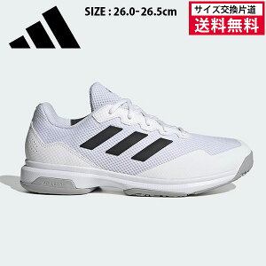 �y�T�C�Y�����Г����������z �A�f�B�_�X �e�j�X�V���[�Y GameCourt 2.0 Omnicourt �����Y 26SS �z���C�g JQ5010 adidas �Q�[���R�[�g �I���j�R�[�g ��