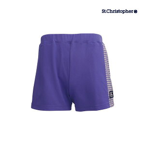 【24日20時〜28時間限定★最大ポイント39倍】【SALE】St.Christopher ピエドプルリボンゲームショートパンツ STC-BCW6424-IR 2023FW アイリス セントクリストファー レディース テニス