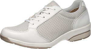 【24日20時〜28時間限定★最大ポイント39倍】ASAHI AMW WK L029 WH 22.5 KV78481 アサヒシューズ アサヒメディカルウォーク シューズ