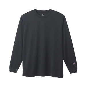 Champion LONG SLEEVE T-SH �u���b�N S C3-XS491 090 �`�����s�I�� TEAM �E�F�A�i�����Y�E���j�j