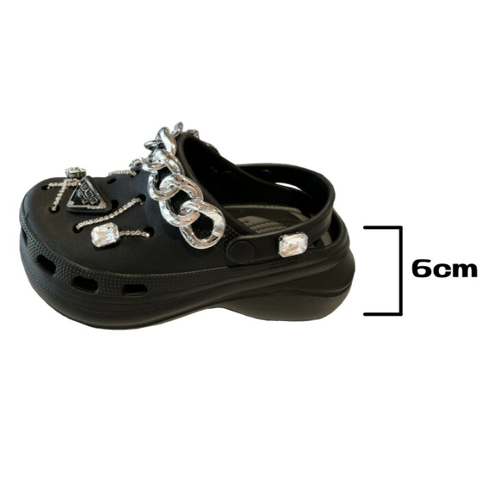 楽天市場 Level Up Crocs Pop 10cm 厚底 サンダル 美脚 オールシーズン 春 夏 秋 冬 可愛い 地雷系 量産型 ギャル 韓国 推し クロックス 風 メイド コンカフェ 黒 ブラック かわいい 地雷系 病みかわ ゆめかわいい 地雷 病みかわ 楽天市場 Level Up Crocs Pop 10cm 厚底 サンダル 美脚 オールシーズン 春 夏 秋 冬 可愛い 地雷系 量産型 ギャル 韓国 推し クロックス 風 メイド コンカフェ 黒 ブラック かわいい 地雷系 病みかわ ゆめかわいい 地雷 病みかわ