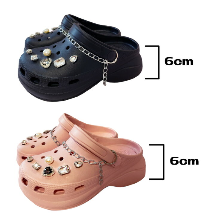 楽天市場 Level Up Crocs Standard 6cm 厚底 サンダル 美脚 オールシーズン 春 夏 秋 冬 可愛い 地雷系 量産型 ギャル 韓国 推し クロックス 風 メイド コンカフェ 黒 ブラック かわいい 地雷系 病みかわ ゆめかわいい 地雷 病みかわ 楽天市場 Level Up Crocs Standard 6cm 厚底 サンダル 美脚 オールシーズン 春 夏 秋 冬 可愛い 地雷系 量産型 ギャル 韓国 推し クロックス 風 メイド コンカフェ 黒 ブラック かわいい 地雷系 病みかわ ゆめかわいい 地雷 病みかわ