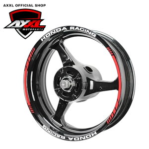 �e�F AxxL �o�C�N 17�C���` �J�X�^�� �����X�e�b�J�[ �z���_���[�V���O �ėp CBR1000RR CBR600RR CB1300 CB400SF CBR400R CBR250RR CBR650R VTR VFR NSR250 CBR250R RVF �z�C�[�� �X�e�b�J�[