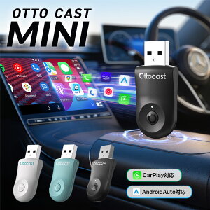 yK㗝XzIbgLXg mini ~j CX OTTOCAST CarPlay Android Auto USBJ[A_v^[ CX  LCarPlay/Android AutoڎԓK vOAhvC