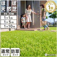 ＼赤字価格！大放出／人工芝 ロール 1m×10m 1m×5m 1m×1m 防草タイプあり 高密度 高耐久 芝丈30mm リア…