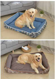 ペットベッド 大型犬 110*90*27cm 犬用 ベッド ペット ベッド 猫ベッド ペットベッド 角型 クッションベッド 四季通用 ソファ ベッド 大きいサイズ 柔らかい 夏さ対策 多頭飼い 洗濯可能 ペットベッド 猫 犬 小型犬 秋 冬 犬ベッド クッション ベッド 犬 ベッド