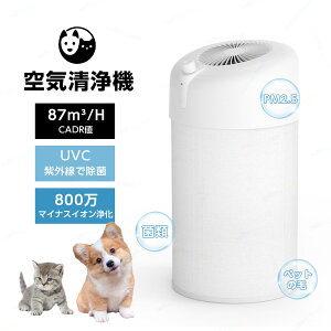 空気清浄機 空気清浄 空気清浄器 除菌 小型 省エネ 花粉対策 暑さ梅雨対策 節電 卓上空気清浄機 ハウスダスト ペットの毛 ペット臭い PM2.5 脱臭 ペット ダニ対策 コンパクト ウイルス対策 家