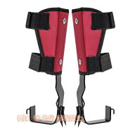 木登り靴 木登り器 木登り道具 木登りスパイクセット 木登スパイク ステンレス鋼製 固定ストラップ付き …