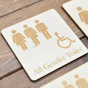 gC v[g I[WF_[ All Gender Toilet gC}[N ؐhATC ` 9x9cm  j TOILET  ֏ CeA Xg[ fUC  sNgTC [U[
