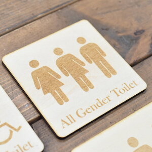 gC v[g I[WF_[ All Gender Toilet gC}[N ؐhATC ` 9x9cm  j TOILET  ֏ CeA Xg[ fUC  sNgTC [U[