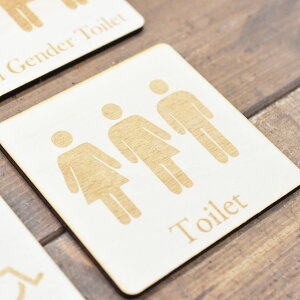 gC v[g I[WF_[ All Gender Toilet gC}[N ؐhATC ` 9x9cm  j TOILET  ֏ CeA Xg[ fUC  sNgTC [U[