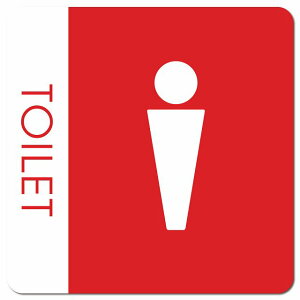 �g�C�� ���� TOILET �g�C���}�[�N F1 �� WOMENS �s�N�g�T�C�� �}�O�l�b�g�X�e�b�J�[ �}�O�l�b�g ���� �����` 13x13cm �T�C�� �C���e���A �{�� �ē�