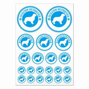 �h�b�O �X�e�b�J�[ �S�[���f�����g���o�[ ���C�g�u���[ A4�T�C�Y �܂Ƃ߂ċl�ߍ��킹 �ۃ^�C�v �T�C�Y�� 21���Z�b�g ����� �V�[�� �J�[�X�e�b�J�[ ���� �L�����v ������ �h�b�O�t�[�h�p ��