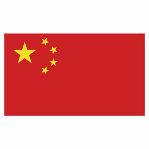 270x155mm  China  XebJ[ V[ National Flag   r