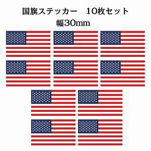 30x17mm 10Zbg AJ United States of America U.S.A  XebJ[ V[ National Flag   r