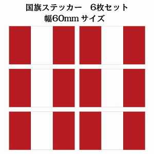 60x34mm 6Zbg y[ Peru  XebJ[ V[ National Flag   r