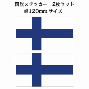 120x69mm 2Zbg tBh Finland  XebJ[ V[ National Flag   r