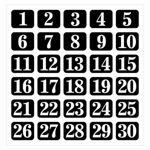 e[uԍ  ubN  25x20mm 30lߍ XebJ[ V[ 1`30 31`60 61`90 io[ Ȕԍ ԍ e[u X Xg HX Vbv XgA c Cxg U