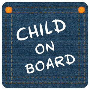 CHILD ON BOARD fj fUC B^Cv 啶  XebJ[ V[ ` 13x13cm TCXebJ[ J[XebJ[ S΍ ӊN x ^]΍ h  O sNgTC \ 