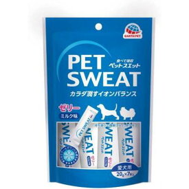 ペットスエットゼリー愛犬用　クランベリープラス7本【犬用おやつゼリーアース】