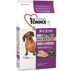 ファーストチョイス高齢犬ダイエット小粒チキン1.2kg【アースペットペットフードドッグフードエサドライ】