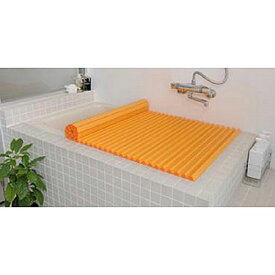 Agカラーイージーウェーブ風呂ふたM10（70×101.3cm）オレンジ(風呂蓋ふた蓋風呂フタ）【RCP】