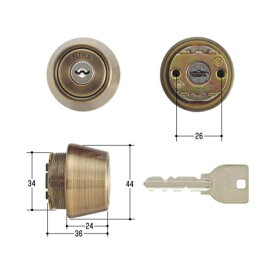 シリンダー MIWA MCY-438 MCY-438【ハイロジック 防犯 扉・引戸用防犯金具 MCY-438】