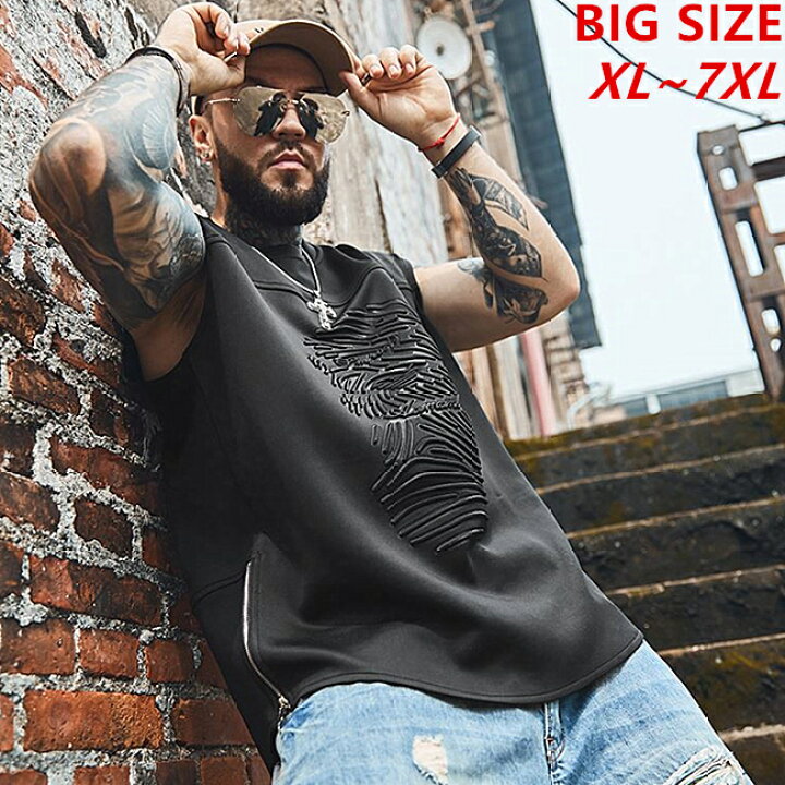 楽天市場 とてもお勧めのタンクトップ 単品でカッコ良く使いこなせる商品です 肌さわりがソフト ビッグサイズメンズに喜ぶの商品です ビッグサイズの アヤコショップ