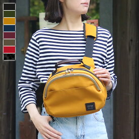 【在庫商品】がま口ポシェット型ボディバッグ【コーデュラ（R）】 ボディバッグ レディース がま口 バッグ がまぐち 大きめ 大容量 あやの小路 女性 ギフト