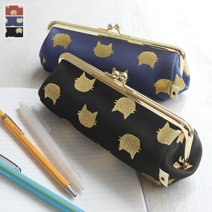 楽天市場】【在庫商品】TAWARA型がま口ペンケース【HAKUにゃんこ 