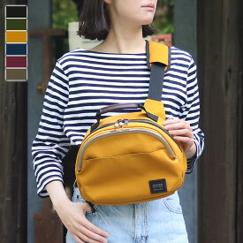 【在庫商品】がま口ポシェット型ボディバッグ【コーデュラ（R）】 ボディバッグ レディース がま口 バッグ がまぐち 大きめ 大容量 あやの小路 女性 ギフト