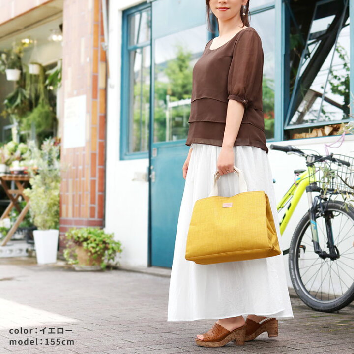 楽天市場】【在庫商品】がま口台形トートバッグ【Sarei MONTANA 