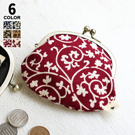 【シリーズ累計1万個突破！人気のがま口小銭入れ】【在庫商品】3.3寸がま口財布【帆布・蛸唐草】 がま口 コインケース 小銭入れ がまぐち 帆布 京都 がま口財布 財布 がまぐち財布 あやの小路 ミニ財布 プレゼント あやのこうじ ギフト [M便 1/5]