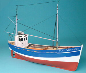 BB524 ���D�h�G�u�����E���[�Y�h�@Evelyn Rose Fishing Boat