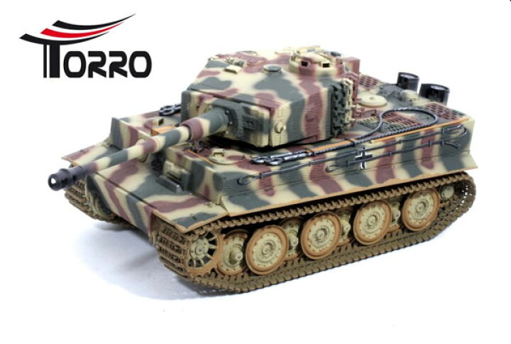 楽天市場】ラジコン戦車完成品トロTorro 1/16Tiger I 後期型（金属 