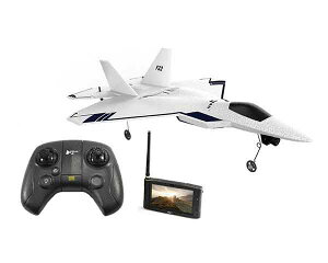 HUBSAN/nuT F22 2.4G 4CH 310~[gWingspan EPO FPV RCs@RTF 720PJHT015BM@ - F22+HT015B+HS001