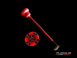 FuriousFPV - POKERGOD�A���e�i�R���{ combo for FatShark - RHCP�@FPV-POCPA-R