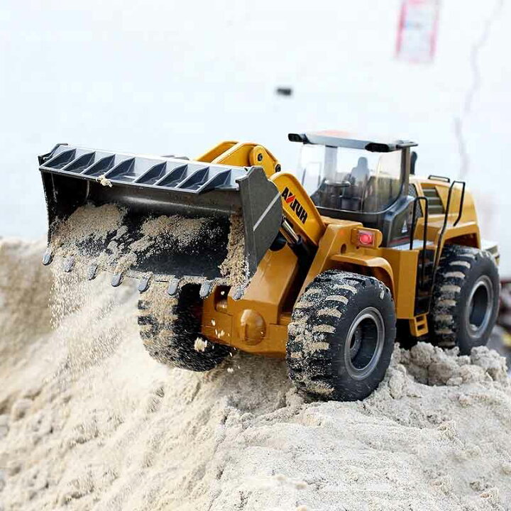 楽天市場】HuiNa Toys 1583 10CH 1/14 RC ホイールローダー （RTR 