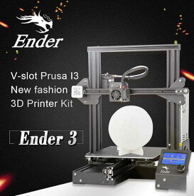 Creality3D Ender3 3Dプリンター （プラットフォームステッカー、 ブランド電源） Creality 3D DIY プリンターキット 未組立 高精度印刷 停電回復機能 最大印刷サイズ 220 * 220 * 250mm