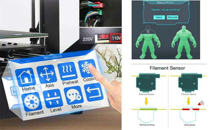楽天市場】初めての3Dプリンターに最適！Anycubic Mega-S フルメタル 