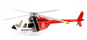 FLY WING�i�t���C�E�C���O�j Bell206-V4 6CH �X�P�[���w��RTF�@GPS���x�ێ������L�[���^�[��APP����RC�w���R�v�^�[RTF�EH1V2��s����V�X�e��