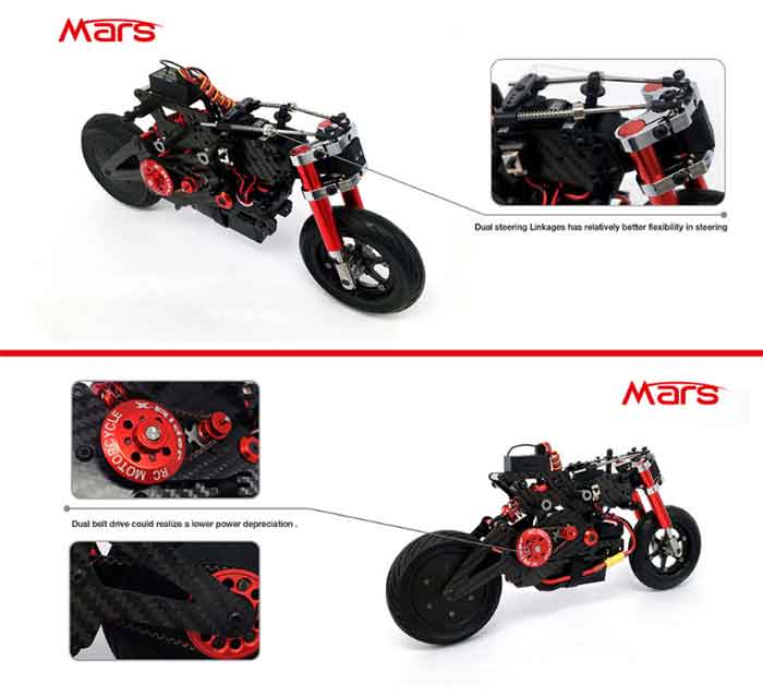 楽天市場】X-Rider Mars 1/8スケールオンロードバイク、ブラシレス